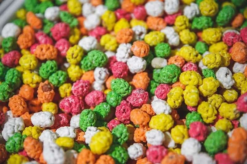تصویر 1 از نقل گشنیزی رنگی مناسب پذیرایی و مراسم مختلف
